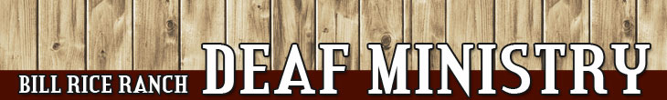 Deaf Ministry